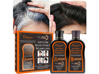 Dissar Black Hair Shampoo Keratin شامبو بالكرياتين لصبغ الشعر أسود