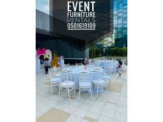 Dubai Dream Seating: Premier Wedding & Event Chair Rentals
