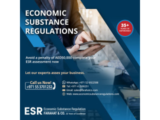 Economic Substance Regulations in UAE