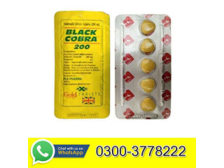 Black Cobra Tablets For Men 200mg in Pakistan  03003778222 Order Now