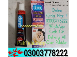 Durex Long Time Cream Price in Khanewal- 03003778222