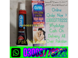 Durex Long Time Cream Price in Karachi\ 03003778222